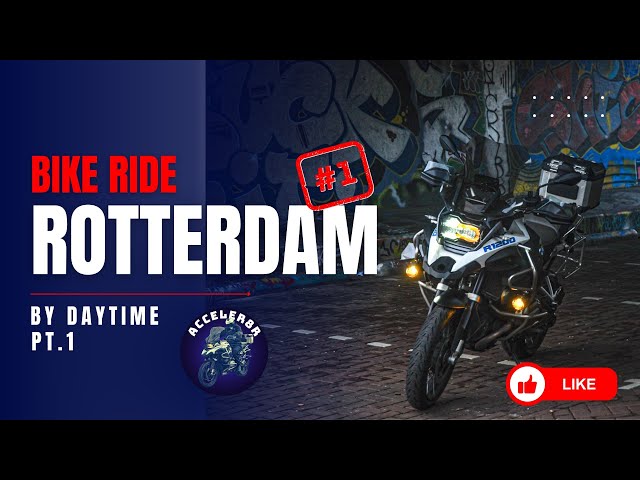 Bike Ride Rotterdam By Daytime |Rotterdam Bike Ride 2024| Rotterdam (Netherlands)