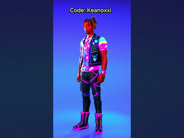 NEW JUICE WRLD SKIN in Fortnite 🔥🎵 This is INSANE! #fortnite #shorts #juicewrld