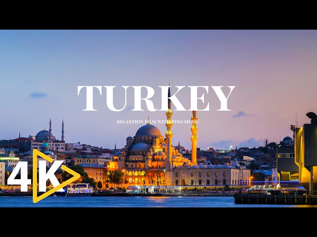 Turkey 4K ULTRA HD 60FPS BY DRONE RELAXTION FILM WITH PINO MUSIC