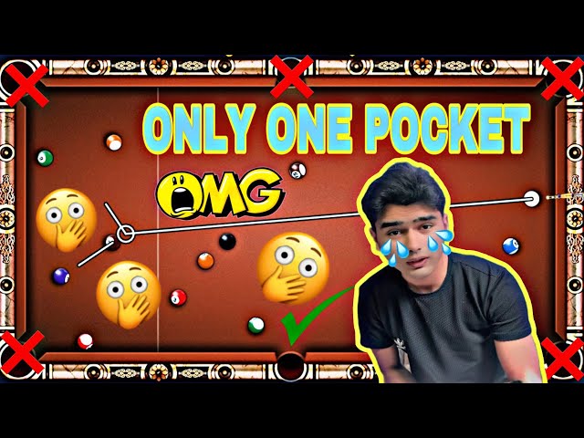 8 Ball Pool One Pocket Only Challange 😱 | 8 Ball Pool Challange 🔥 Gameplay 2025 | PSK 8BP YT