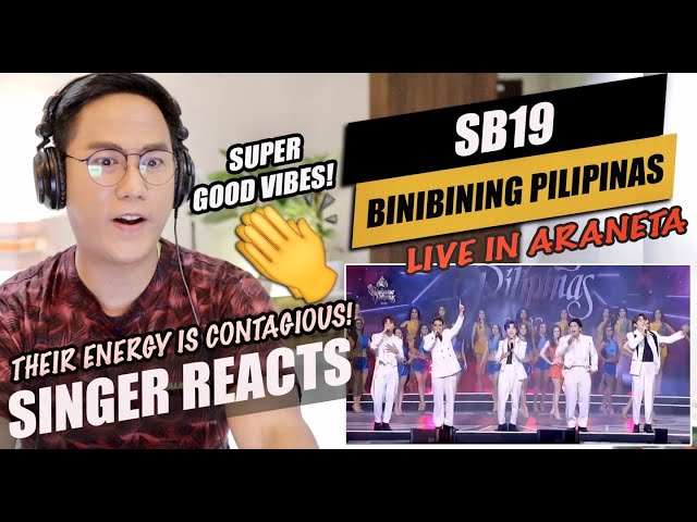 SB19 - WIN YOUR HEART (Opening Performance) Binibining Pilipinas at Araneta | SINGER REACTION