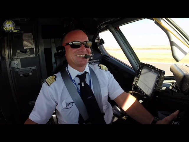 Planet's MOST ENTERTAINING Pilots in Action: Boeing 737-400F landing in Kassel! [AirClips]