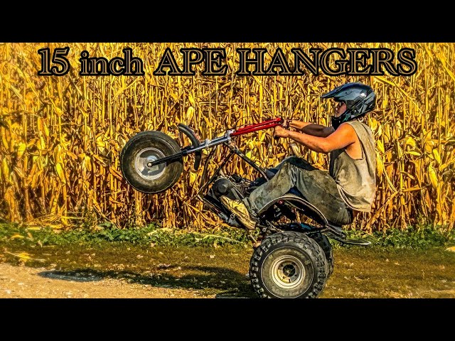 Transform Your Trike with APE HANGER Handlebars