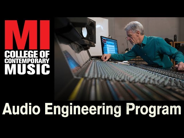 Audio Engineering Program | Musicians Institute