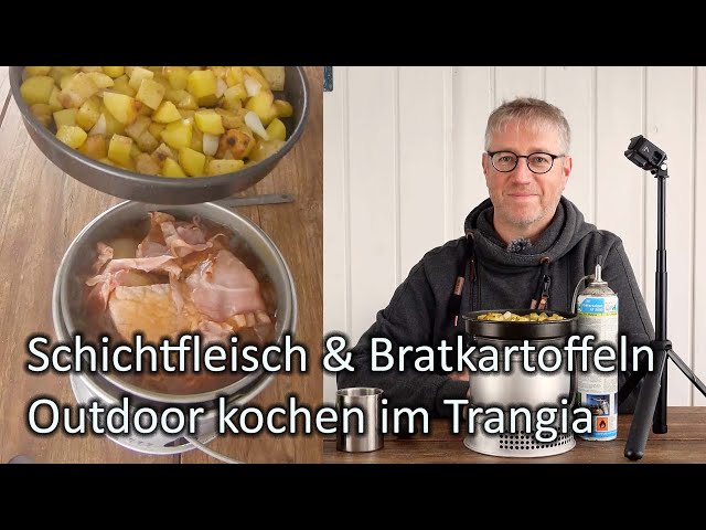 Schichtfleisch im Trangia, Top oder Flop ? | Outdoor kochen