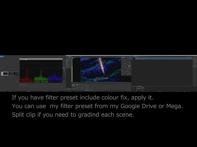 How to HDR grading(workflow)