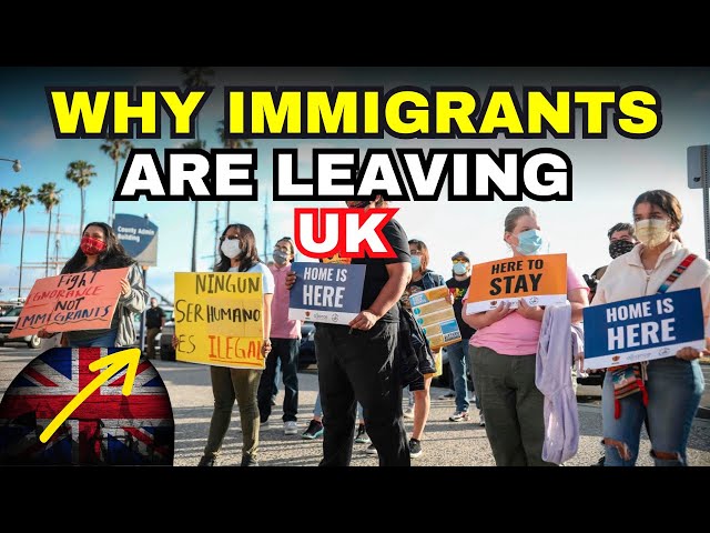 Why Immigrants Are Leaving the UK in Record Numbers | Shocking  Reasons