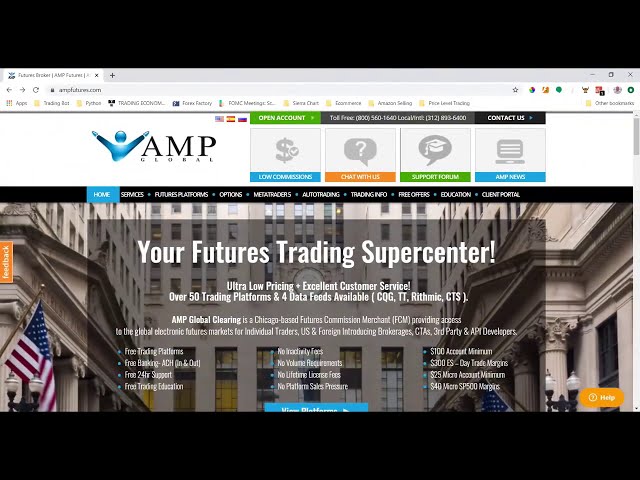 Lesson 4a - How to Open and Fund a Brokerage Account with AMP Futures