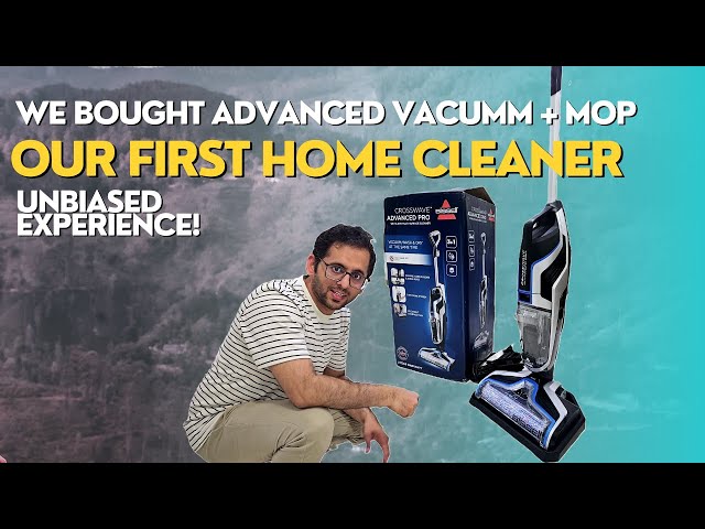 Our First Cleaning Assistant in Saudi Arabia | Bissel Crosswave Pro - Vacuum and Mop Unbiased Review