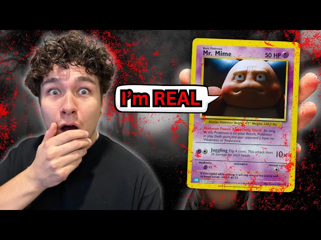 Pokemon Card Opening GONE WRONG.. (Horror Edition)