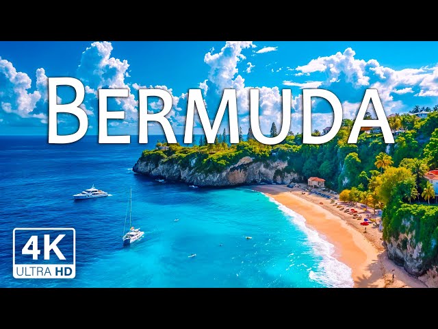 Bermuda 4K UHD – Pink Sand Beaches and Turquoise Waters with Relaxing Piano Tunes -4K ULTRA HD VIDEO