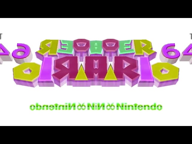 Super Mario 64 Logo Effects | Reversed