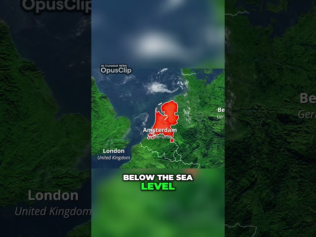 Fascinating Facts about the Netherlands: A Low Lying Country #shorts #geography #netherlands #dutch