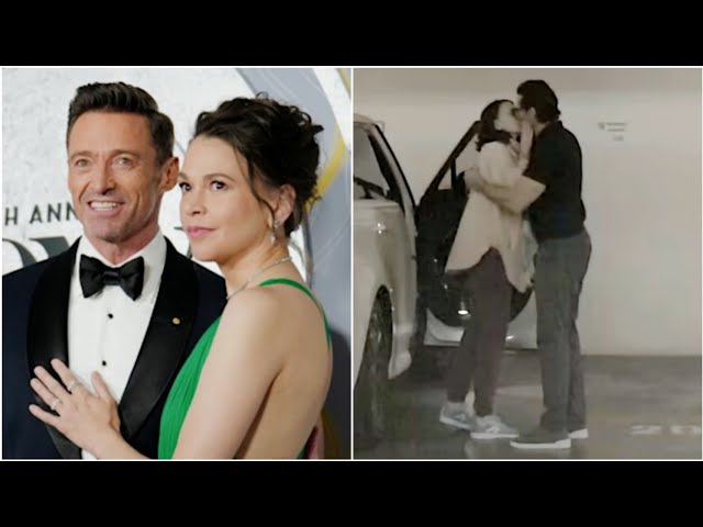 Celebrity Exclusive | Hugh Jackman & Sutton Foster share passionate kiss after uplifting news