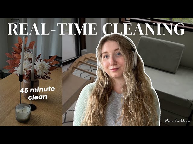 CLEAN WITH ME IN REAL TIME | Entire House Cleaning Motivation 2024