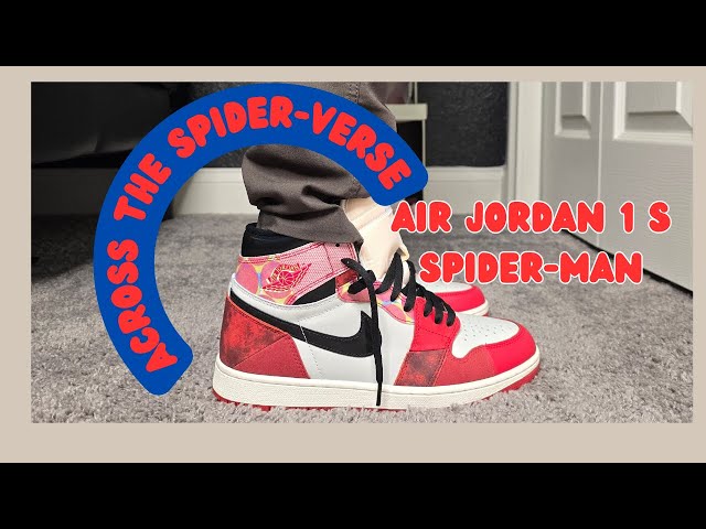 Jordan 1 Spiderman Next Chapter Review & On Foot