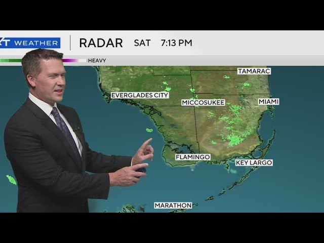 South Florida 7 p.m. Weather Forecast 2/8/2025