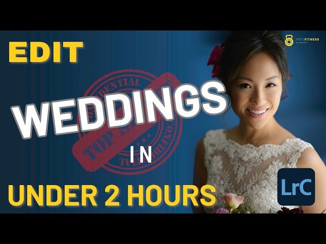 Edit WEDDINGS in UNDER 2 Hours - NO AI - NO Quality Loss - NO Outsourcing