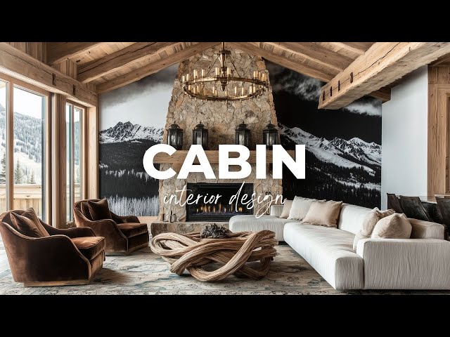 Cabin Interior Design : The Rustic Heaven You’ve Always Wanted : 4K