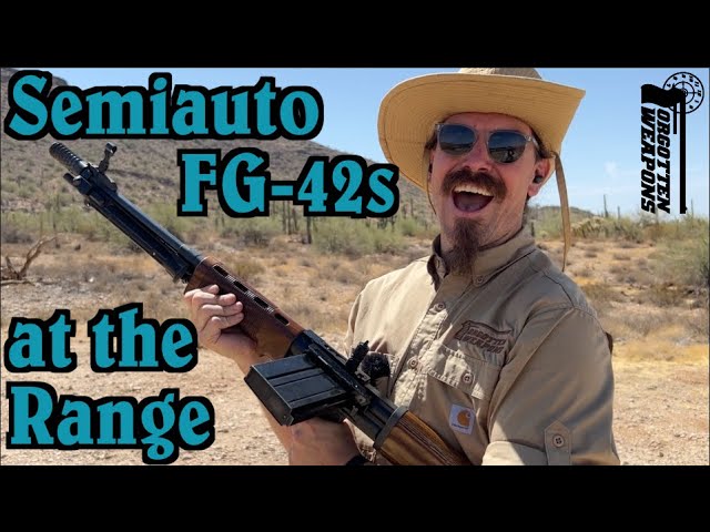 Semiauto FG-42 at the Range: 1st and 2nd Patterns