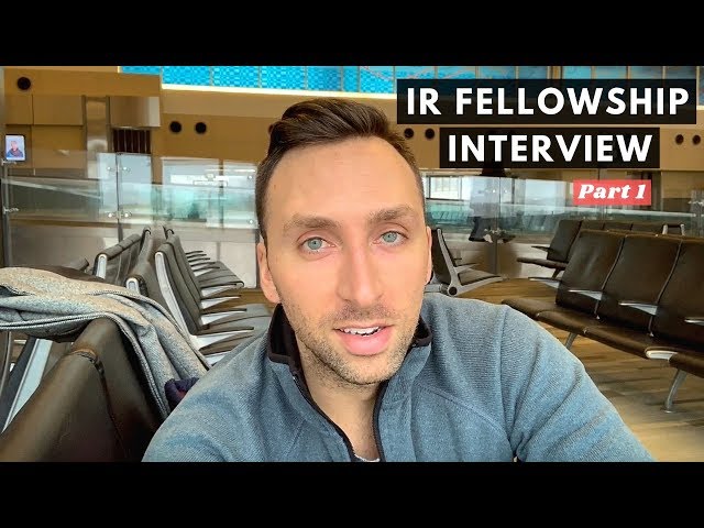 DOCTOR VLOG: Interventional Radiology Fellowship Interview - Part 1