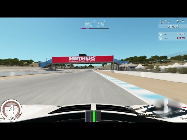 1:27.709 at Laguna Seca | Assetto Corsa