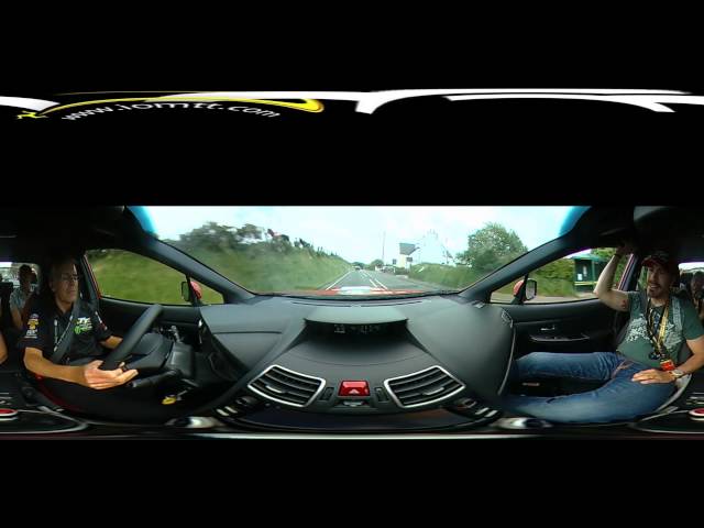 Isle of Man TT 2016 VIP Subaru Lap in 360 degrees