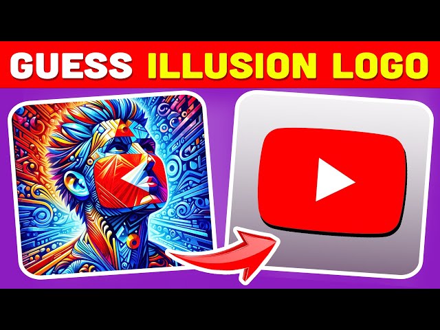 Guess The Logo | Guess The Hidden Logos By Illusions | Logo Quiz