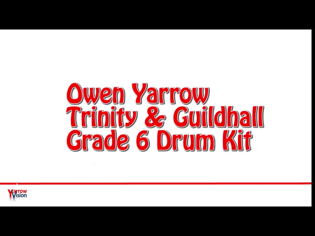 Trinity College Grade 6 Drum Kit