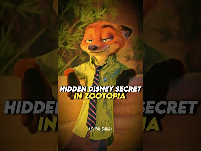 Hidden Disney Easter Eggs In Zootopia You Probably Missed!