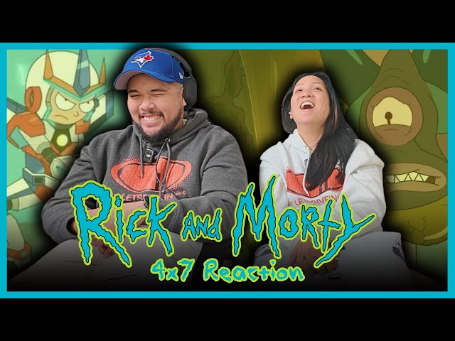 *RICK AND MORTY* BLIND REACTION | 4x7 | Promortyus