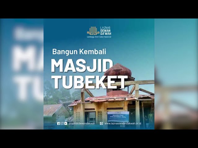 Mari Bangun Kembali Masjid Yang Rusak di Kepulauan Mentawai