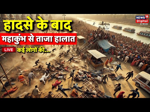 Maha Kumbh 2025 Day 22 from Prayagraj Live: कुम्भ मेला में भगदड़ | Kumbh Mela | Mauni Amavasya