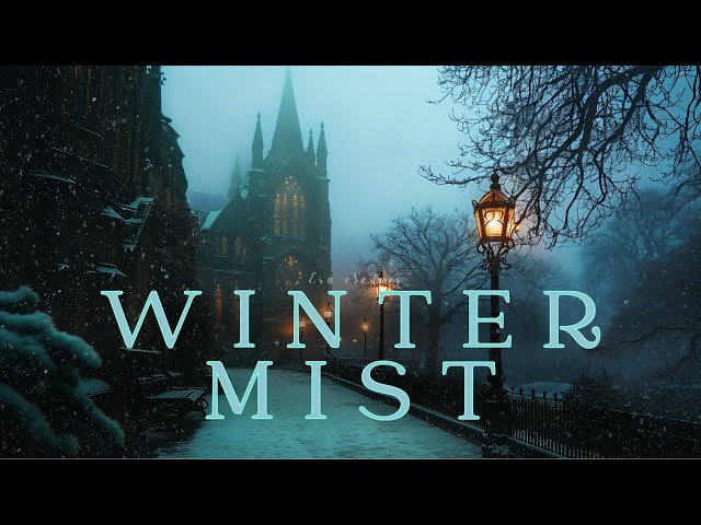 Winter's Whisper: Dark Academia Ambience | Piano, Violin, and Cello