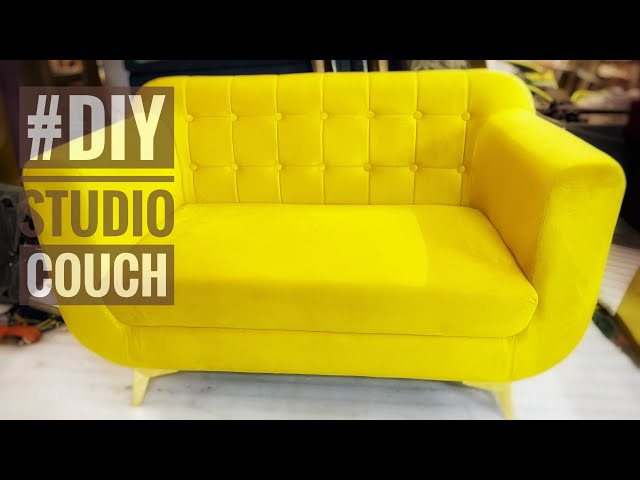 How to make sofa at home , #diy studio couch