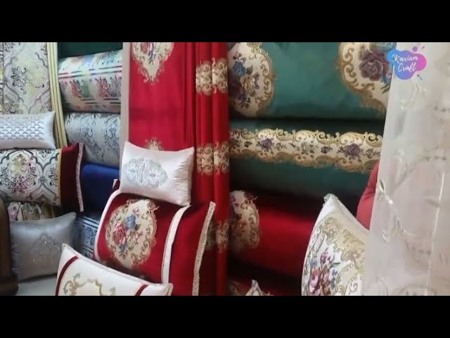 جديد طلامط الصالونات😍 جولة في محل مغربي ♥️ salon marocain