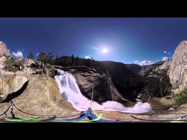 Yosemite slackline 4K