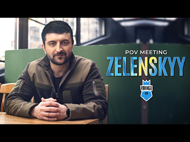 ZELENSKYY • POV Meeting in 180 degrees • 4K • 5K • 6K 3D VR video