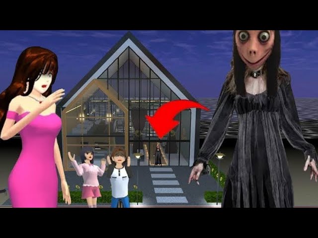 THERE'S ZOMBIE MOMO YUTA ΜΙΟ HAUNTED HORROR SECRET ROOM IN THIS PLACE || SAKURA SCHOOL SIMULATOR