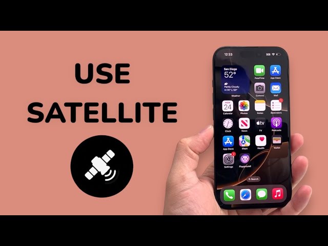 How To Use Satellite on iPhone