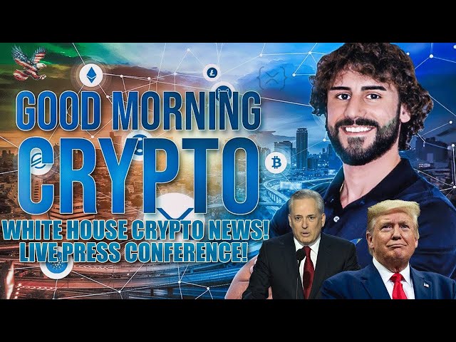 🚨 BREAKING: WHITE HOUSE CRYPTO CZAR - DIGITAL ASSET PRESS CONFERENCE! 🚨 U.S. PLAN TO SAVE CRYPTO!