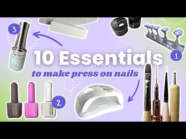 10 Products You Need to Start a Press on Nail Business