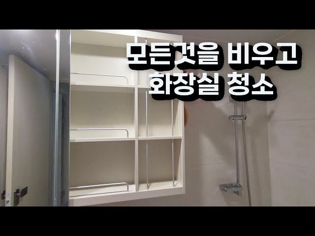 3년차 주부의 미니멀라이프 도전기 | 집이 좁은것이 아니고 물건이 많은것이다 | 모든걸 비우고 화장실청소 | 정리정돈으로 마음다잡기