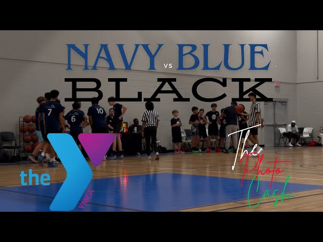 THE YMCA OF WEST CENTRAL FLORIDA YOUTH BASKETBALL LEAGUE THE NAVY VS BLACK