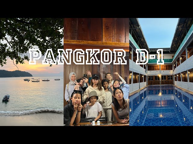 Vlog 2 :  me travel to pangkor for the first time  !!!