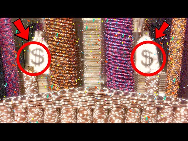 🤬CASINO EMPLOYEE TRIED TO “SCAM ME” WANTED $3 BILLION DOLLARS! PLAYING THE COIN PUSHER! (MEGA WIN)