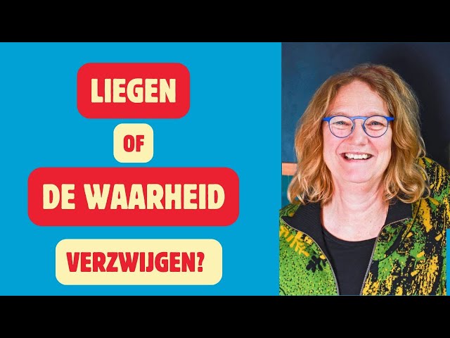 Liegen of de waarheid verzwijgen