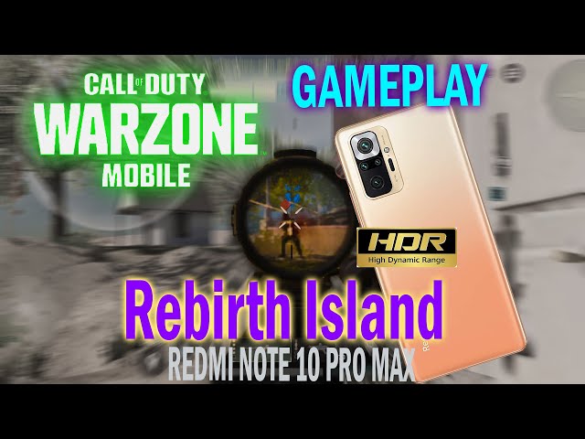 #1 Warzone Mobile || Rebirth Island || Redmi Note 10 Pro Max ||  6 GB RAM || GAMEPLAY