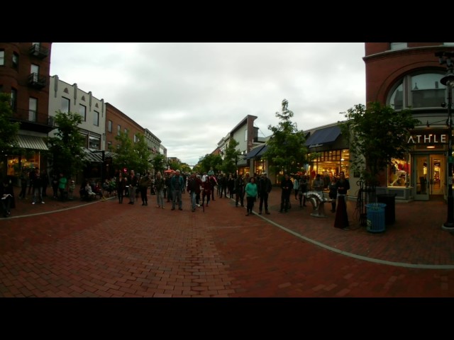 #VTVR Music: Triage: live on Church St., Burlington Discover Jazz Festival 2017, 360 Video, VR