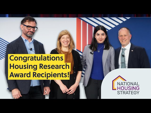 Housing Research Award Winners